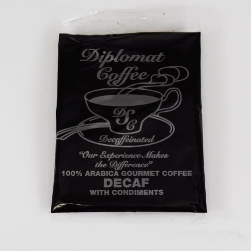 Diplomat Condiment Kit with Decaf Coffee